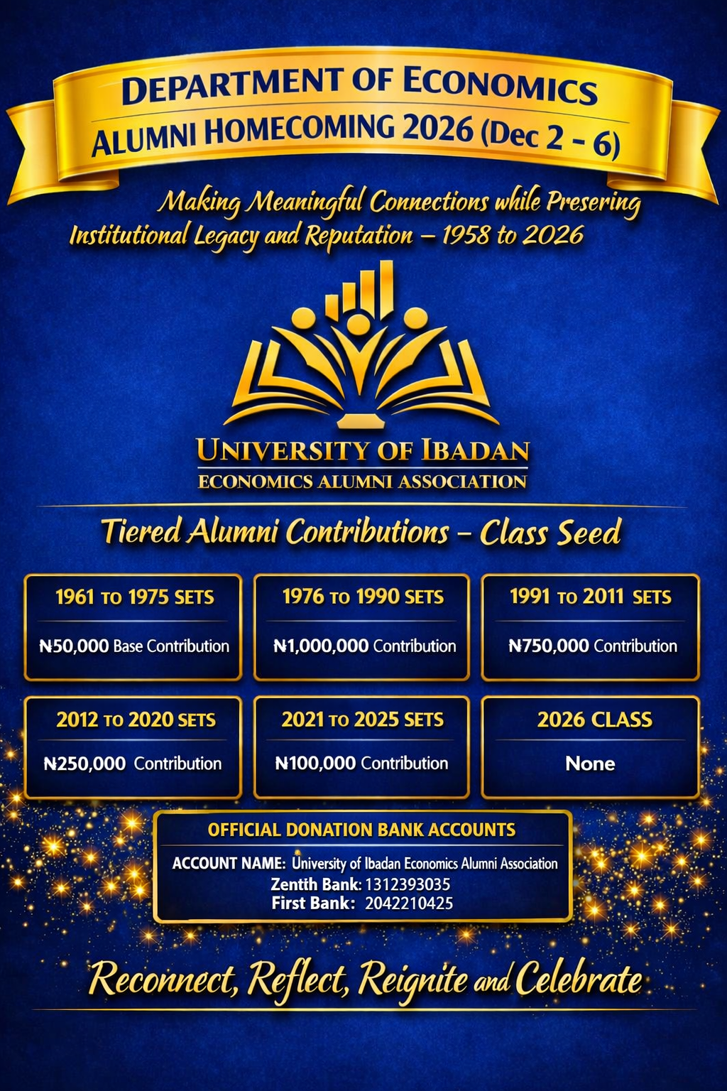 Class Seed Contribution poster, as issued by the organising committee